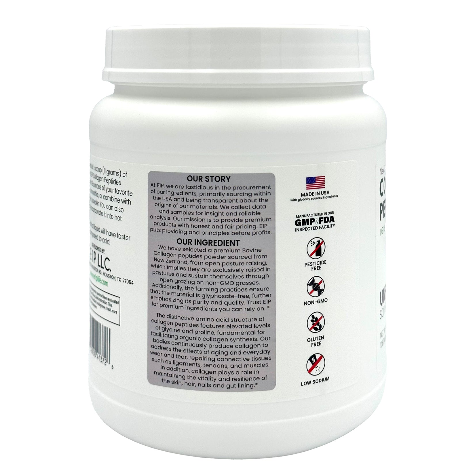 NZ COLLAGEN PEPTIDES 550 GRAMS