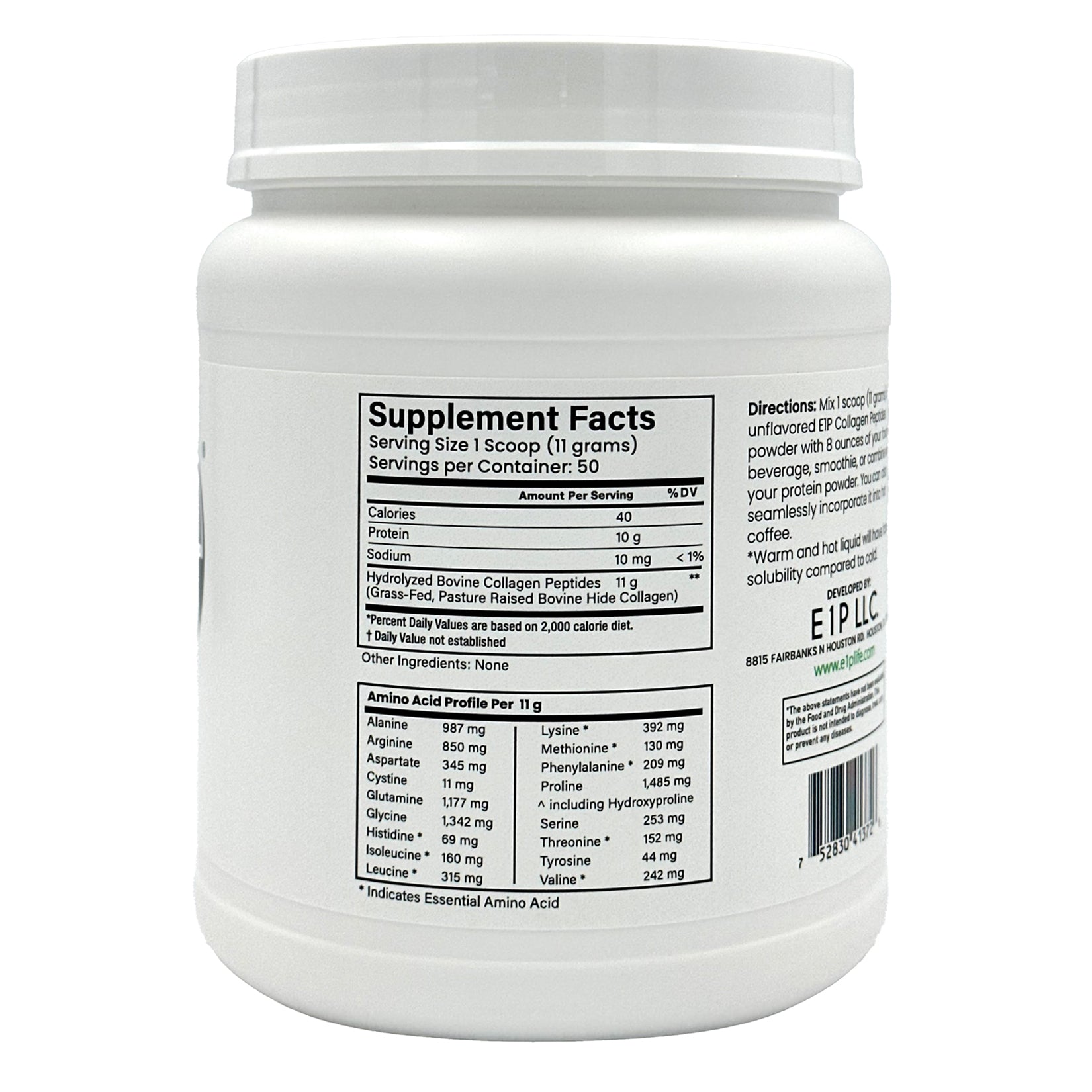 NZ COLLAGEN PEPTIDES 550 GRAMS