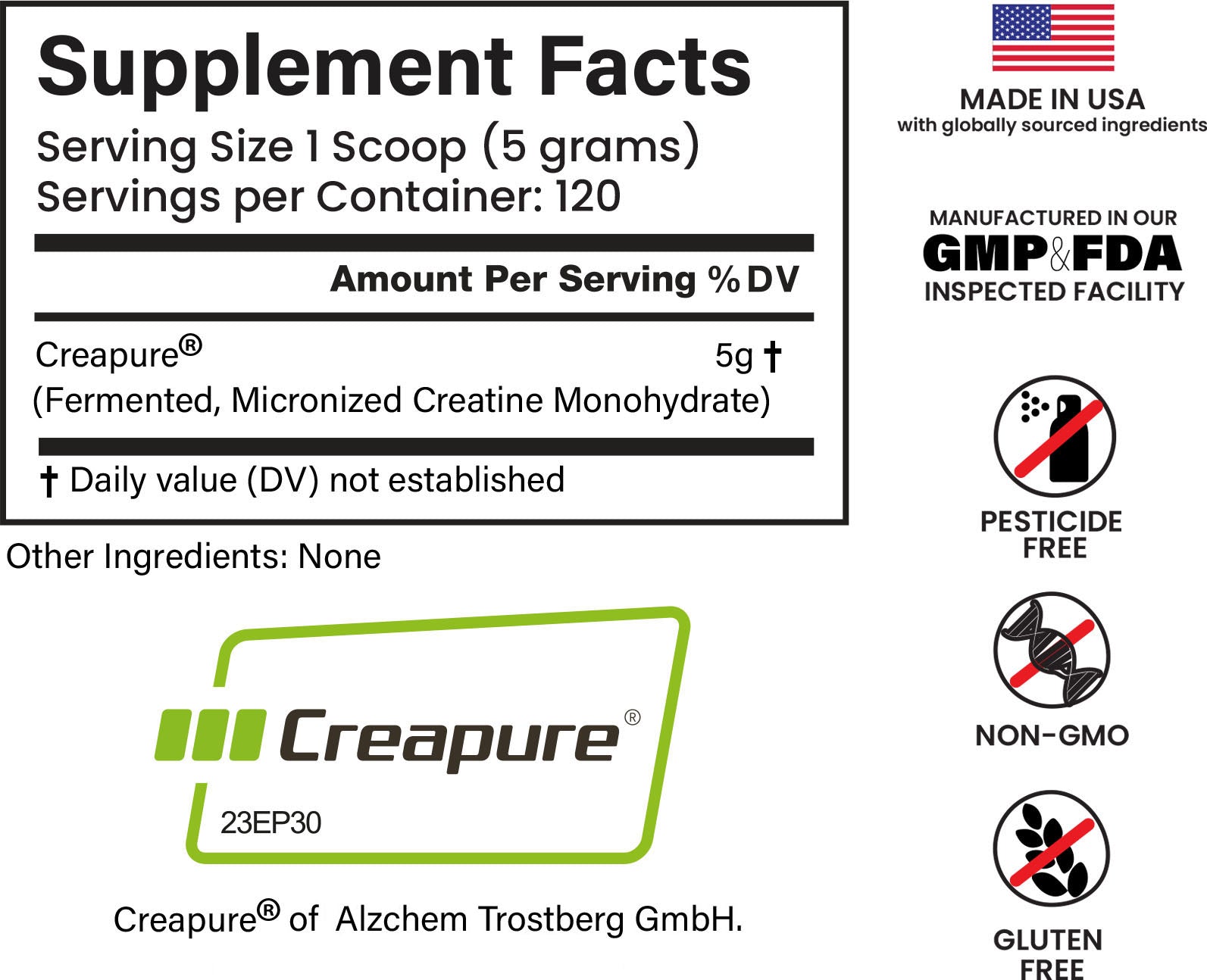 CREAPURE CREATINE MONOHYDRATE