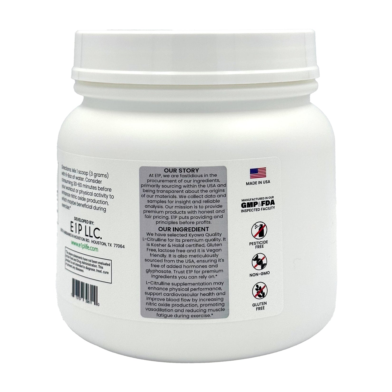 L-CITRULLINE POWDER 600 GRAMS