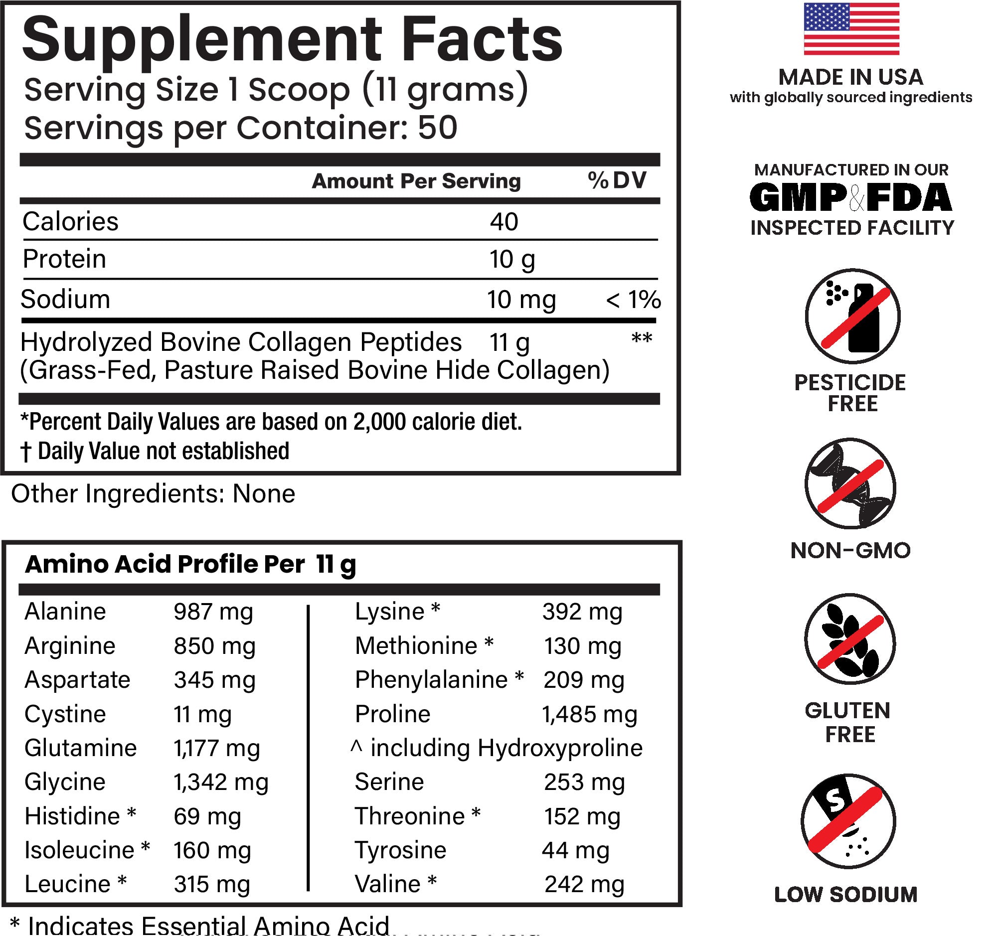NZ COLLAGEN PEPTIDES 550 GRAMS