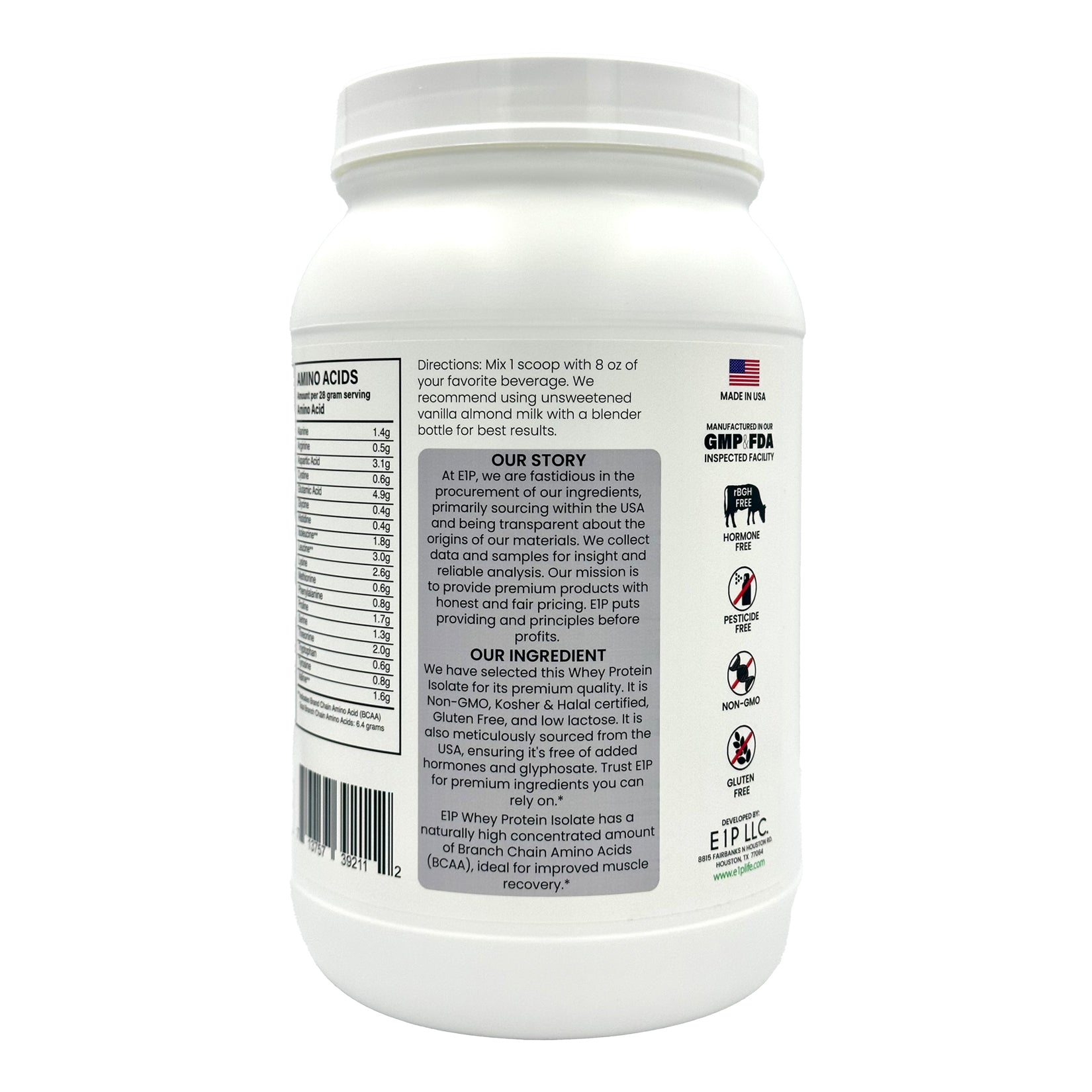 WHEY PROTEIN ISOLATE 2 LBS UNFLAVORED